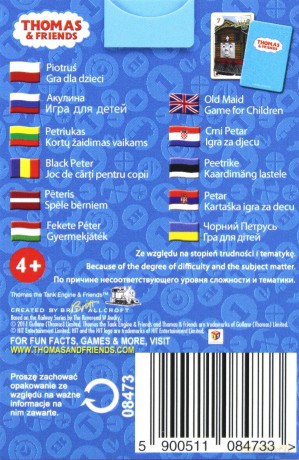 TREFL Czarny Piotruś - Tomek i przyjaciele [KARTY]
