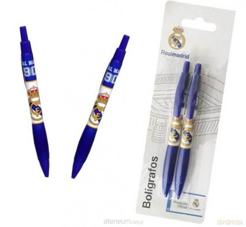 Długopisy 2 sztuki Real Madrid