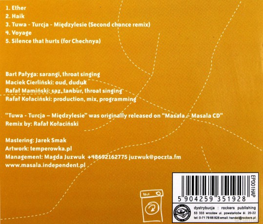 Masala: Across The Wilderness [CD]