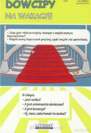Dowcipy. Na wakacje [KSIĄŻKA]