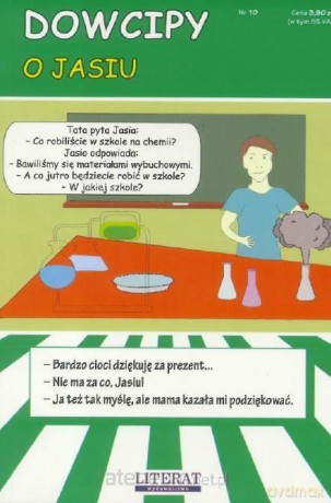 Dowcipy. O Jasiu [KSIĄŻKA]