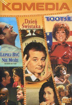 Komedia: Lepiej być nie może / Dzień Świstaka / Tootsie [BOX] [3DVD]