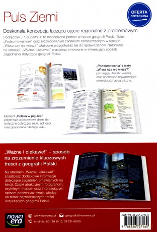 Geografia gimnazjum 3 Puls Ziemi podręcznik [KSIĄŻKA]