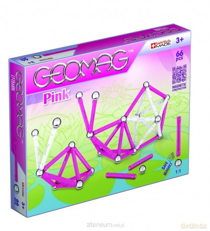 Geomag Color Pink 66 el. [KLOCKI]