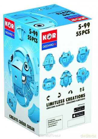 Geomag KOR pantone niebieski [KLOCKI]