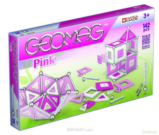 Geomag Panels Pink 142 el. [KLOCKI]