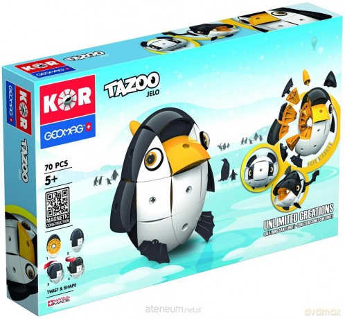 Geomag Tazoo Jelo 70 el. [KLOCKI]