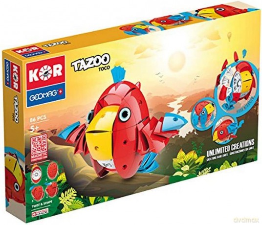 Geomag Tazoo Toco 86 el. [KLOCKI]