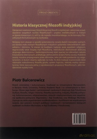 Historia klasycznej filozofii indyjskiej - Piotr Balcerowicz [KSIĄŻKA]