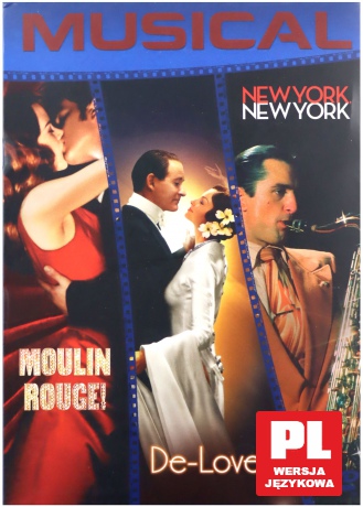 Musical: De-Lovely / Moulin Rouge / New York New York BOX  [3DVD]