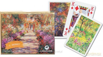 Karty standard Monet 2 talie [KARTY]