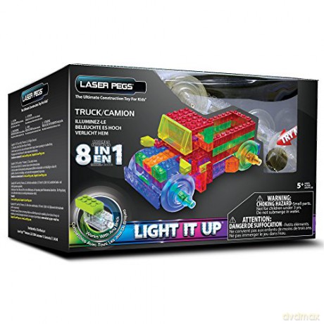 Klocki laser pegs 8 w 1 Truck [KLOCKI]