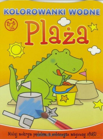 Kolorowanki wodne. Plaża 3-6 lat [KSIĄŻKA]