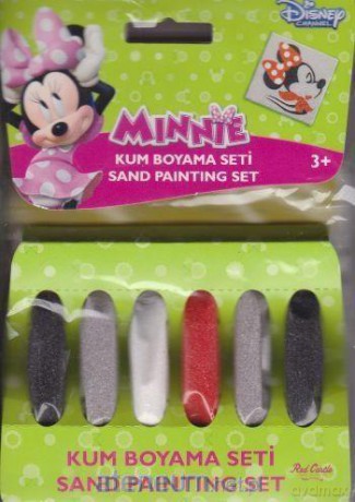 DUMEL Kolorowy piasek, mały zestaw - Minnie