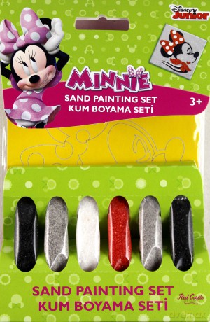 DUMEL Kolorowy piasek, mały zestaw - Minnie