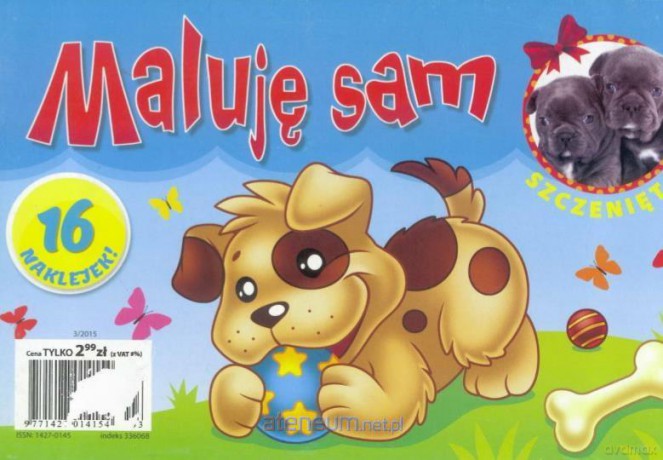 Maluje sam. Szczeniaczek [KSIĄŻKA]
