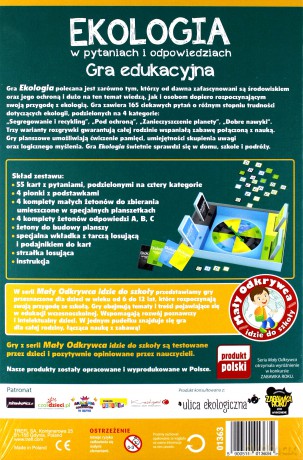 Mały odkrywca... - Ekologia [GRA]