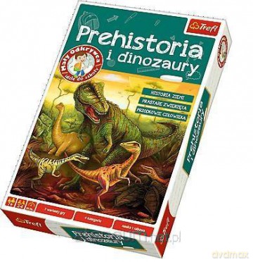 TREFL Mały odkrywca... - Prehistoria i Dinozaury [GRA]