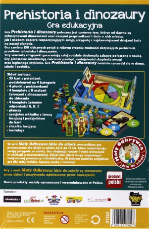 TREFL Mały odkrywca... - Prehistoria i Dinozaury [GRA]