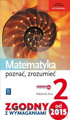 Matematyka LO Poznać... 2 podręcznik zakres rozszerzony [KSIĄŻKA]