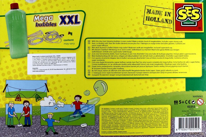 Mega bańki mydlane (porójne) XXL