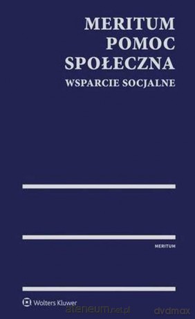 Meritum Pomoc społeczna [KSIĄŻKA]