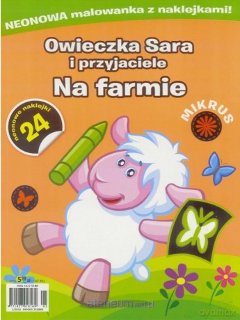 Mikrus. Owieczka Sara i przyjaciele. Na farmie [KSIĄŻKA]
