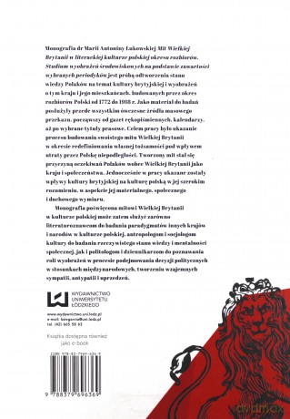 Mit Wielkiej Brytanii w literackiej kulturze - Maria Antonina Łukowska [KSIĄŻKA]