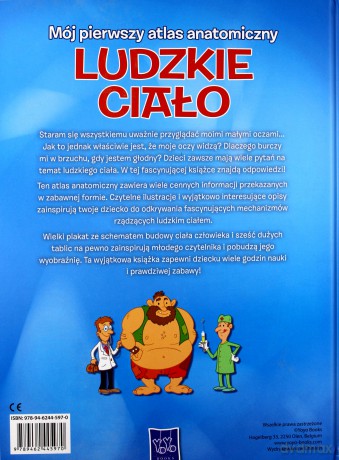 Mój pierwszy atlas anatomiczny. Ludzkie ciało [KSIĄŻKA]