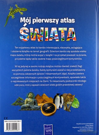Mój pierwszy atlas świata [KSIĄŻKA]