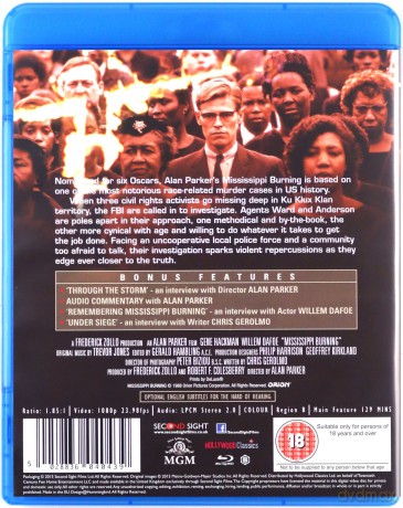 Mississippi Burning (Mississippi w ogniu) [Blu-Ray]