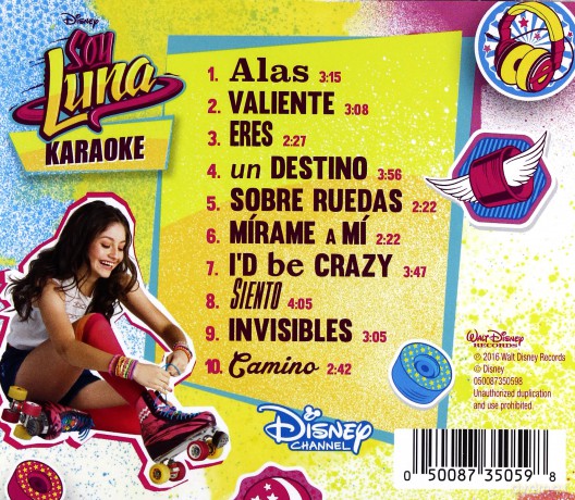 Soy Luna Karaoke (Disney) [CD]
