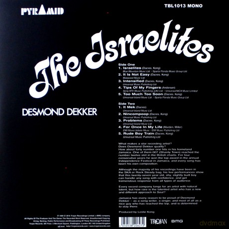 Desmond Dekker: Israelites [Winyl]