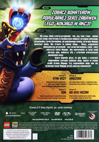 LEGO Ninjago Rok węży część 1 [DVD]