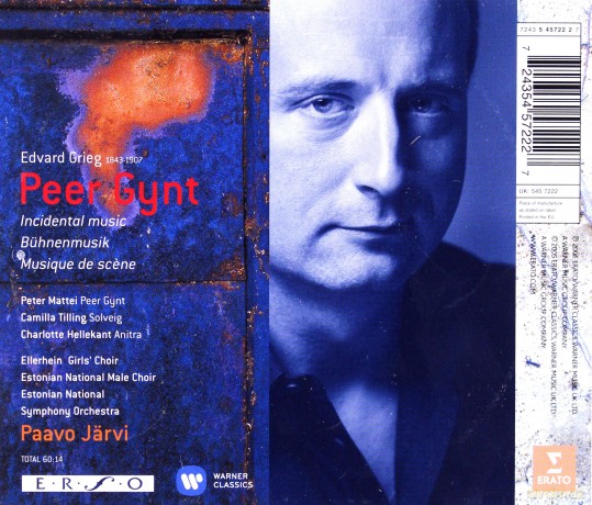 Järvi: Grieg: Peer Gynt [CD]