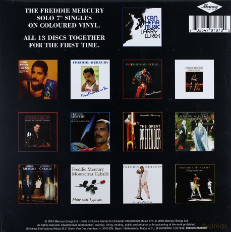 Freddie Mercury: Messenger Of The Gods: The Singles Collection (Limited) [13xWinyl]