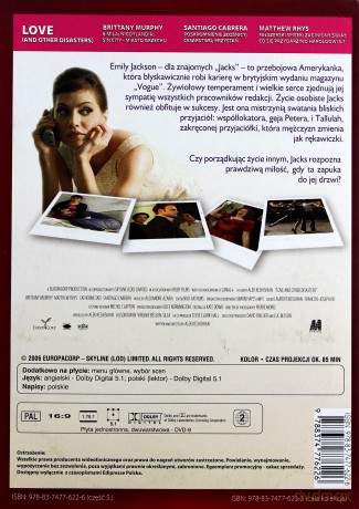 Miłość i inne nieszczęścia (Viva! Amore Kolekcja Filmowa) (booklet) [DVD]