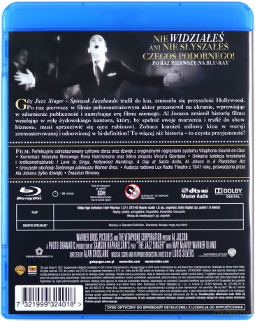 Jazz Singer - Śpiewak jazz bandu (Ikony kina) [Blu-Ray]