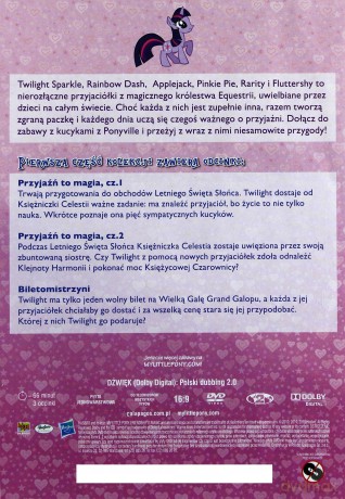 My Little Pony Przyjaźń to magia (Kolekcja Filmowa) cz. 1 [DVD]