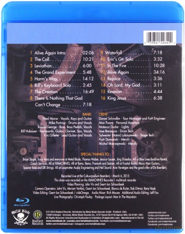 The Neal Morse Band: Alive Again [Blu-Ray]