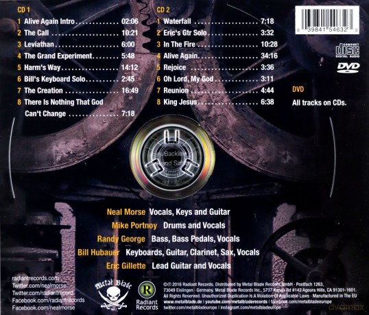 The Neal Morse Band: Alive Again [2CD]+[DVD]