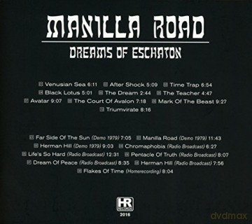Manilla Road: Dreams Of Eschaton [2CD]