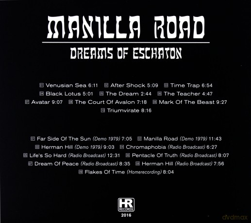 Manilla Road: Dreams Of Eschaton [2CD]