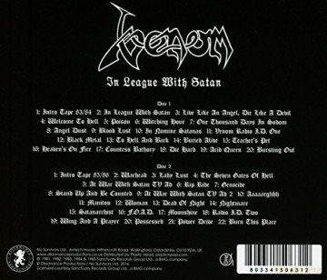 Venom: In League With Satan [2CD]
