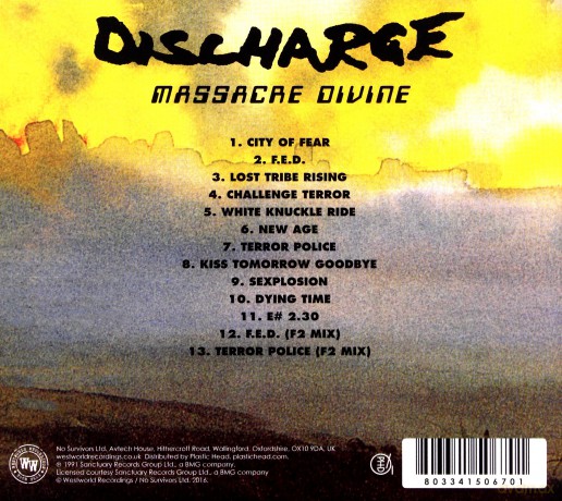 Discharge: Massacre Divine (digipack) [CD]