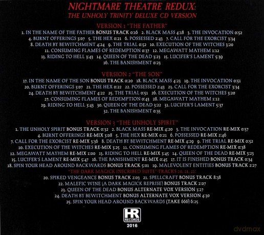 Exorcist: Nightmare Theatre [3CD]