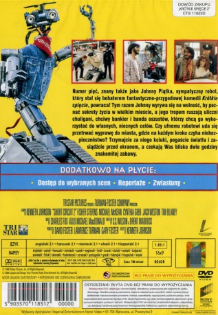 Krótkie spięcie 2 [DVD]
