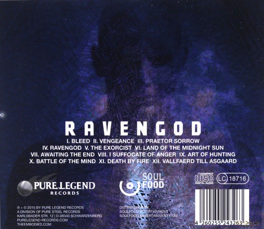 The Embodied: Ravengod [CD]