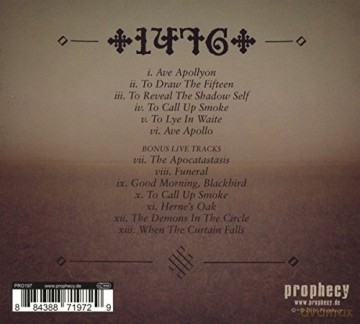 1476: Smoke In The Sky (digipack) [CD]