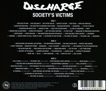 Discharge: Society's Victims [3CD]